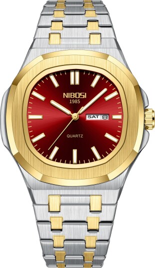 Nibosi Sportiva Silver Gold Red