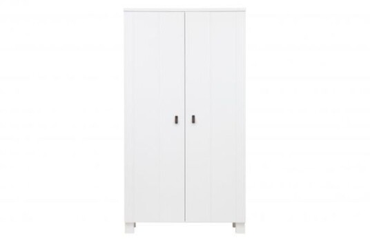 Woood Ties Garderobeskap 111x55 - Hvit 1716031-07-0 1605545-01-0