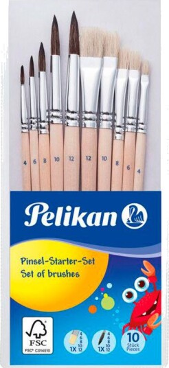 Pelikan Pensel Startsett 10 Deler