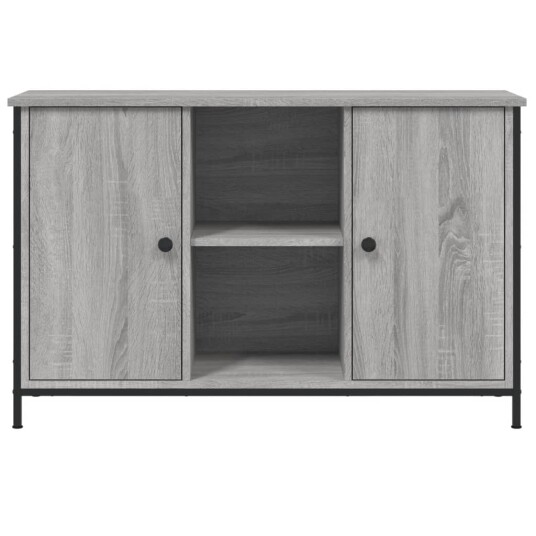 vidaXL TV-benk grå sonoma 100x35x65 cm konstruert tre vidaXL TV-benk grå sonoma 100x35x65 cm konstruert tre