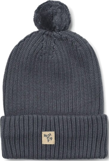 Wheat Beanie Habar   GREYBLUE   9 24M