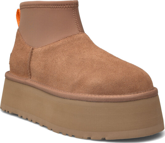 UGG W Classic Mini Dipper - Brown - 35