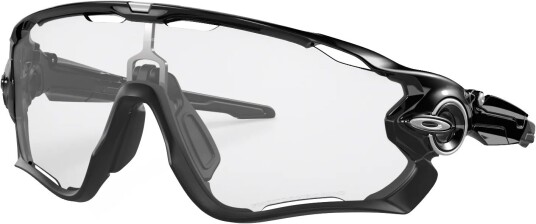 Oakley Jawbreaker Polished Black W/ Clear Black Iridium Photocromatic OneSize