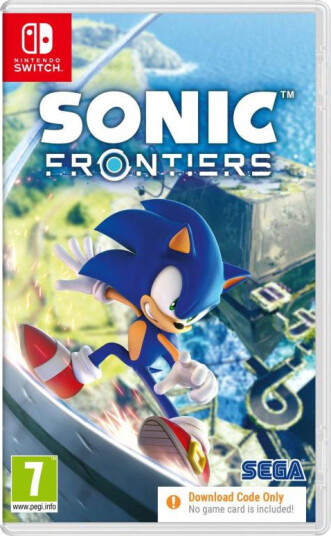 Sonic Frontiers Nintendo Switch Spill Spillkode i esken Sonic Frontiers Nintendo Switch Spill Spillkode i esken