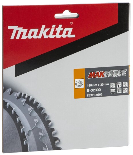 Makita Makforce Sirkelsagblad - Ø190x30mm - 60T