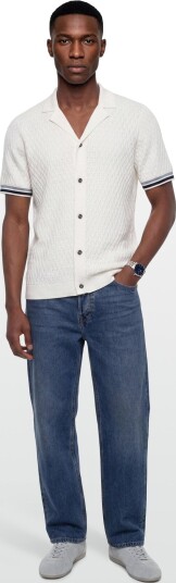 Reiss Bilsby White XL