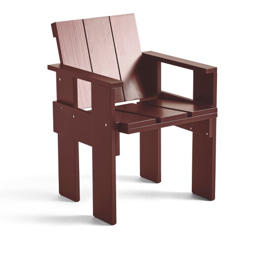 HAY Crate Dining Chair / Iron Red