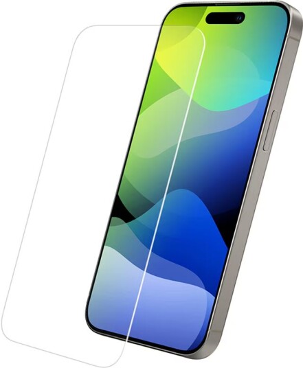 Sandstrøm iPhone 16 Pro Flat Glass skjermbeskytter Sandstrøm iPhone 16 Pro Flat Glass skjermbeskytter