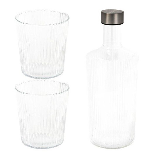 Paveau   Ribbed Elegance gaveeske White Haven 3 deler