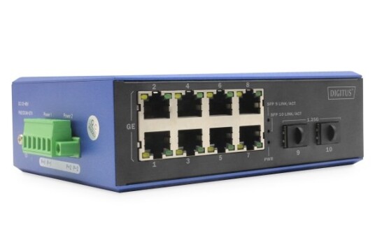 Digitus Dn-651151, Uhåndtert, Gigabit Ethernet (10/100/1000), Full Tosidig, Strøm Over Ethernet (Poe) Digitus Dn-651151, Uhåndtert, Gigabit Ethernet (10/100/1000), Full Tosidig, Strøm Over Ethernet (Poe)