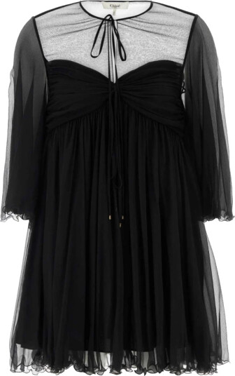 Chloé Dame Kjoler Svart S, Chloé Dame Kjoler Svart S,
