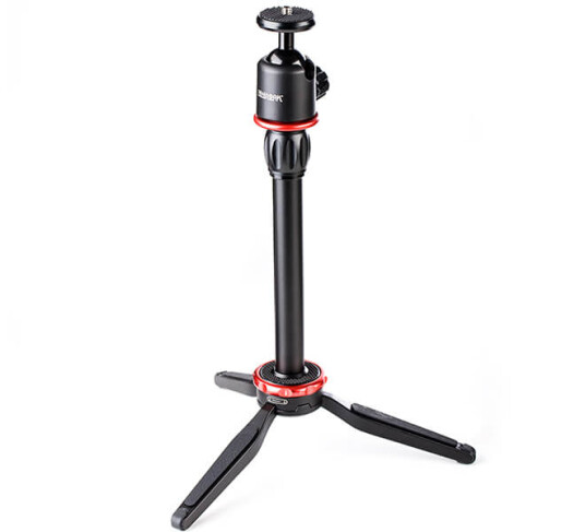 Sevenoak SK-T1 Mini Bordstativ med Kuleleddshode - Aluminium Svart