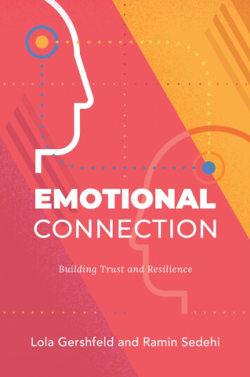 Emotional Connection Building Trust and Resilience Emotional Connection Building Trust and Resilience