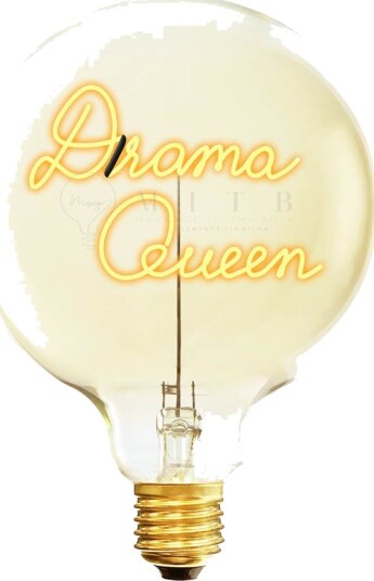 Elements Lighting MITB lyspære LED 17 cm Drama Queen ravfarget