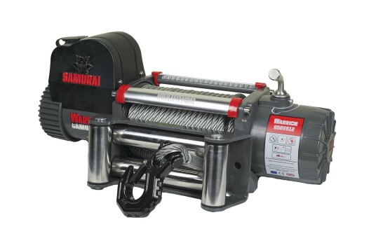 Warrior Winches 950VS12 Samurai Vinsj 9500lb Premium 12V Stålvaier