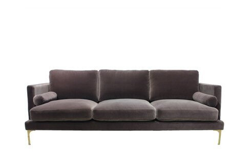 Bonham sofa 3-seter huckleberry/messing Bonham sofa 3-seter huckleberry/messing