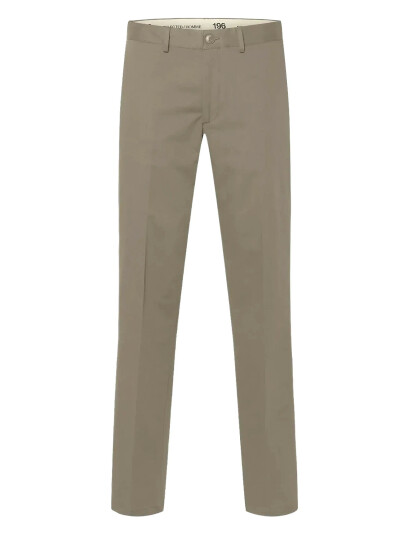Selected Slhstraight-William Twil 196 Pant W Noos - Beige - 30 x 32