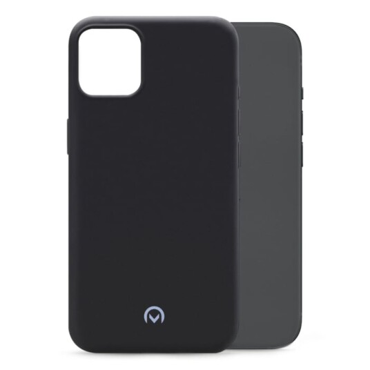 Mobilize Rubber Gelly Cover Til Apple Iphone 15 Plus Mat Sort