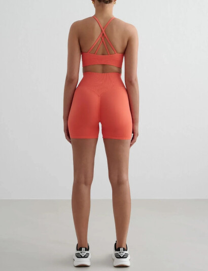 aim´n Shape Seamless Hotpants - Orange - XL