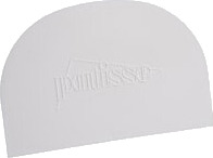 Deigskrape 12cm Hvit plast