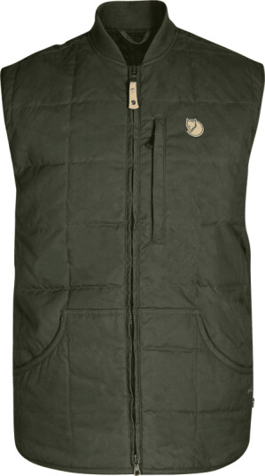 Fjellreven Men's Grimsey Vest S , Deep Forest