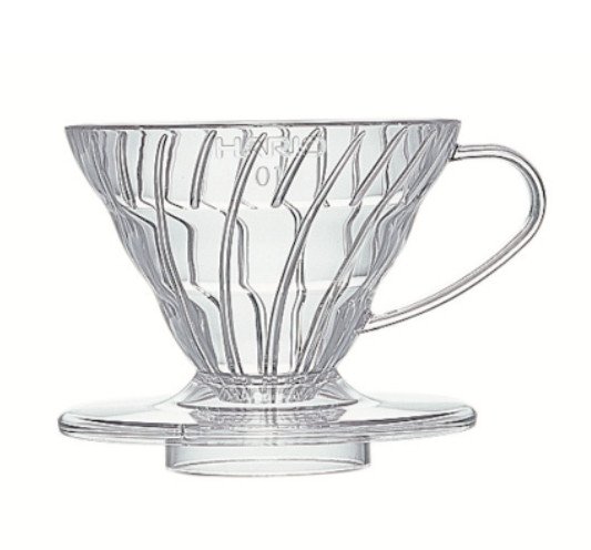 Hario V60 Kaffebrygger Klar Plast - 01 (1-2 cups) Hario V60 Kaffebrygger Klar Plast - 01 (1-2 cups)