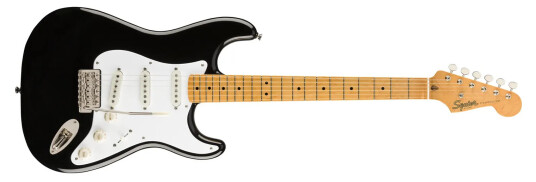 Squier Classic Vibe '50s Stratocaster Svart, Mn Squier Classic Vibe '50s Stratocaster Svart, Mn