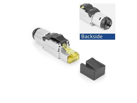 Act Field Termination Plug Rj45 Cat6a Shielded Toolless 4Ppoe 100W (Td168f) Act Field Termination Plug Rj45 Cat6a Shielded Toolless 4Ppoe 100W (Td168f)