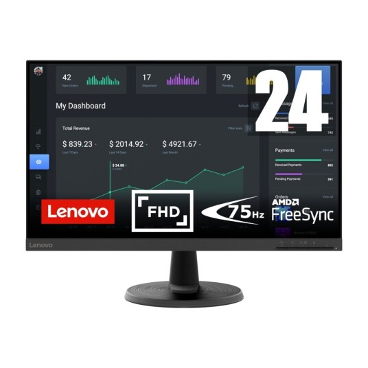 Lenovo D24-40 23,8" VA skjerm