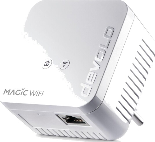 Devolo Magic 1 WiFi Powerline Forsterker Mini 1200 Mbit/s Ethernet Hvit Devolo Magic 1 WiFi Powerline Forsterker Mini 1200 Mbit/s Ethernet Hvit