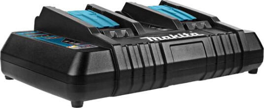 Makita DC18RD Dobbel Batterilader 14.4V/18V med Original Egenskaper Makita DC18RD Dobbel Batterilader 14.4V/18V med Original Egenskaper