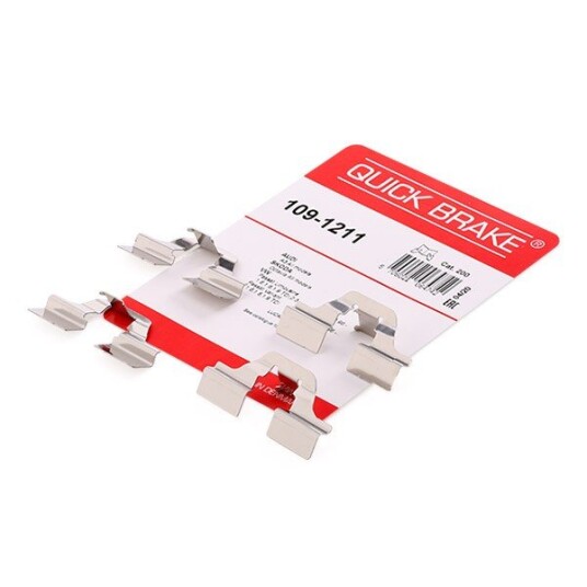 Tilbehørsett, skivebremse belegg QUICK BRAKE 109-1211