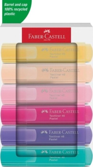 Faber Castell Pastellmarker 6 Farger