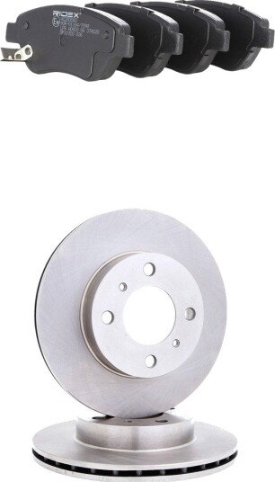Bremseskiver og klosser RIDEX 3405B2894