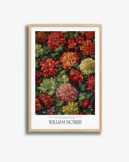 William Morris Blomsterplakat