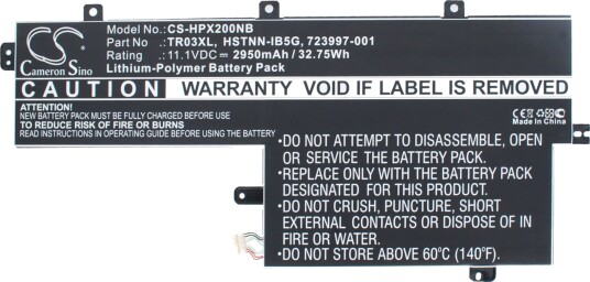 Batteri til HP Split X2 13-G110DX etc