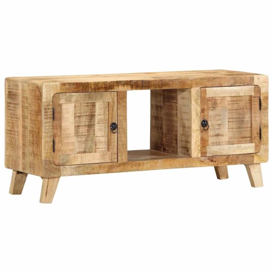  TV benk 105x46x32 cm grov heltre mango
