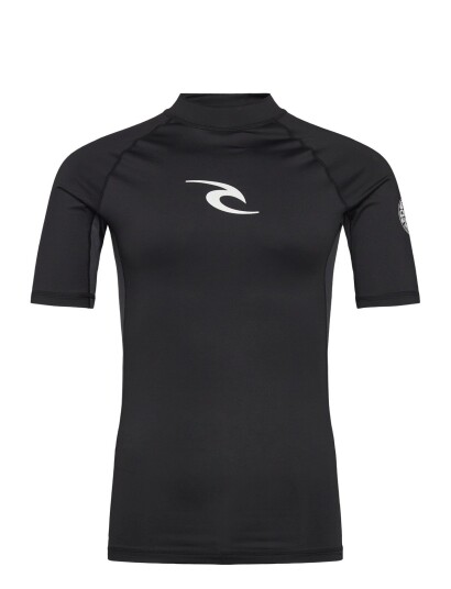 Rip Curl Waves Upf Perf S/S   Black   M