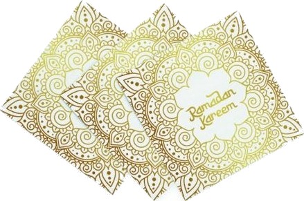 Ramadan Kareem Servietter 33 X 33 Cm Ramadan Kareem Servietter 33 X 33 Cm