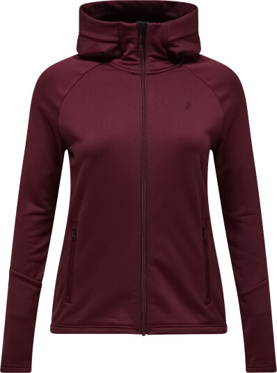 Peak Performance Women"s Rider Essentials Zip Hood Porto/Porto XS
