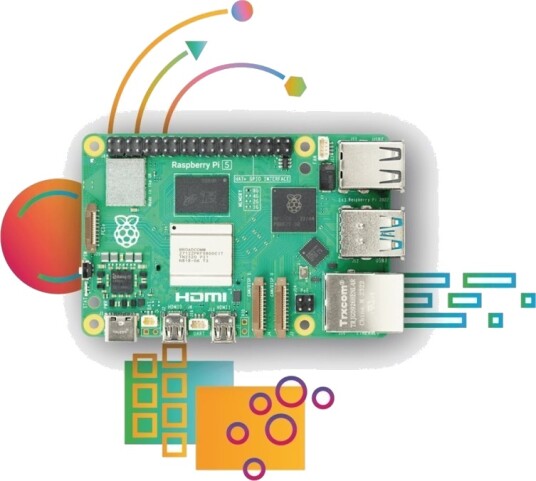 Raspberry Pi 5 16 GB enkortsdatamaskin Raspberry Pi 5 16 GB enkortsdatamaskin
