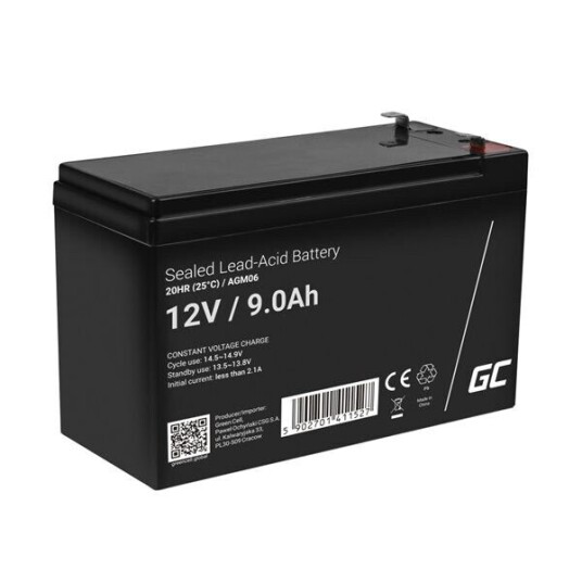 Green Cell UPS battery - Lead Acid - 9 Ah