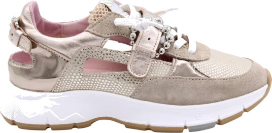 Floris van Bommel Dame Sko Beige 39 1/2 EU,