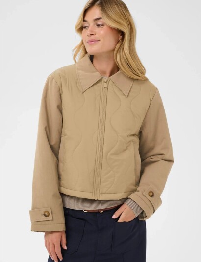 Saint Tropez Odinasz Jacket   Beige   L