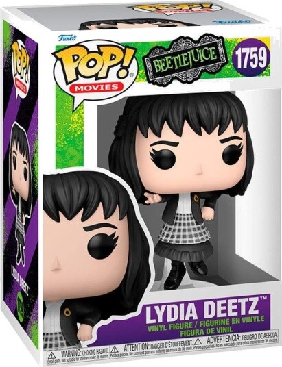 Northix Beetlejuice Lydia Deetz POP-figur samleobjekt av vinylleketøy