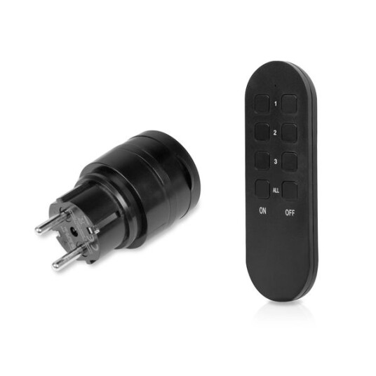 Fjernkontroll AGGE Wireless Remote Fjernkontroll + Fjernstyrt stikkontakt Fjernkontroll AGGE Wireless Remote Fjernkontroll + Fjernstyrt stikkontakt