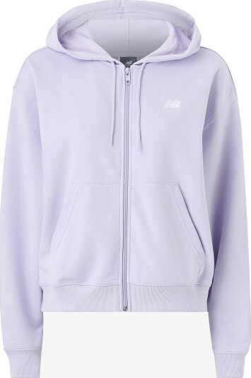 New Balance Hettegenser Sport Essentials French Terry Full Zip Lilla