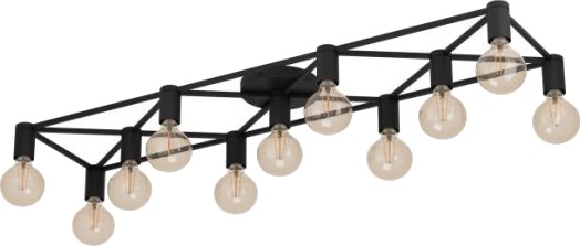 Eglo Speke Loft 11L E27 Sort Eglo Speke Loft 11L E27 Sort
