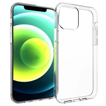 Antiskli iPhone 13 Pro TPU-deksel Gjennomsiktig