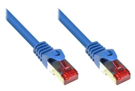 Rns® Patchkabel Mit Rastnasenschutz Cat. 6 S/Ftp Pimf Pvc 250Mhz Blau 7,5M Good Connections (8060-075B)